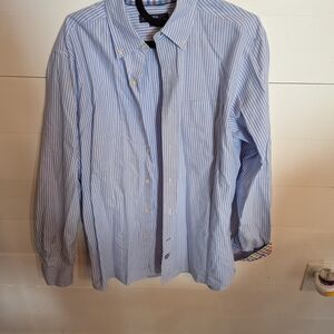 Daniel Cremieux Light Blue Pinstripe Button Down Shirt
